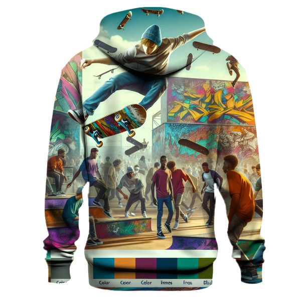 Skateboarding Thrill Hoodie