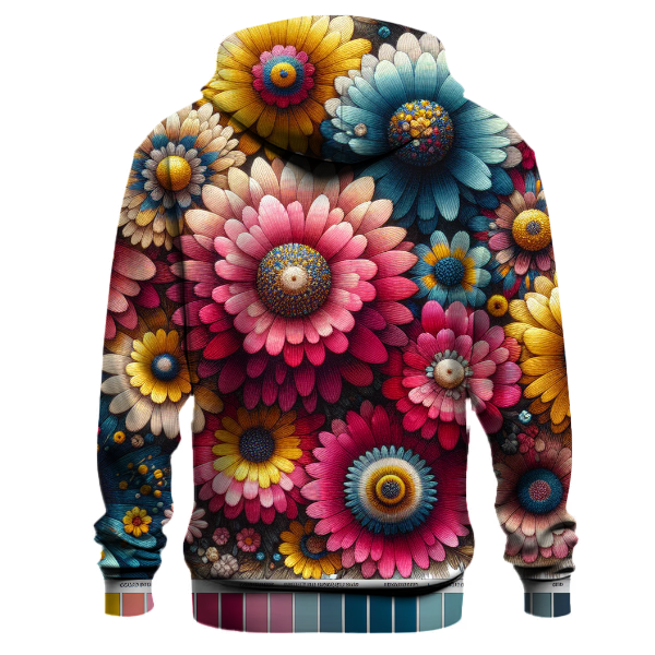 Funky Flower Burst Hoodie