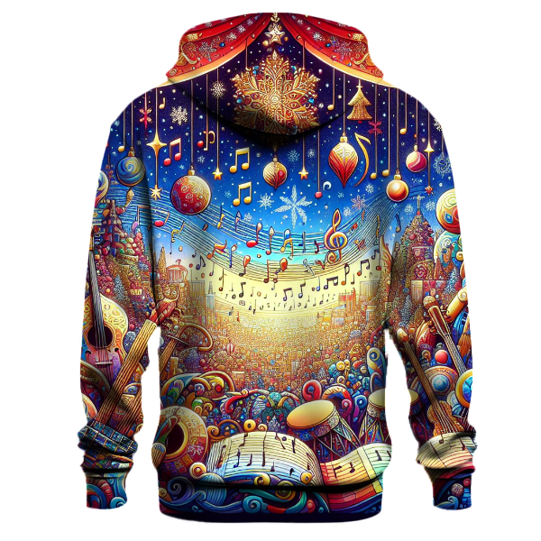 Jolly Christmas Music Festival Hoodie