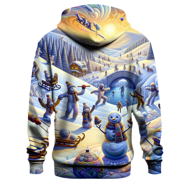 Frosty Friends Winter Fun Hoodie