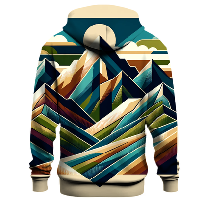 Modern Mountain Escape Hoodie