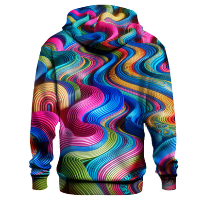 Dynamic Funky Waves Hoodie