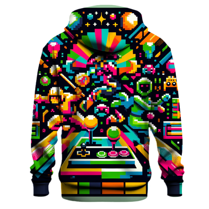 Arcade Classic Pixels Hoodie