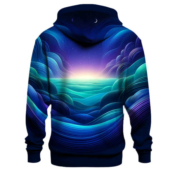 Midnight Ocean Gradient Hoodie