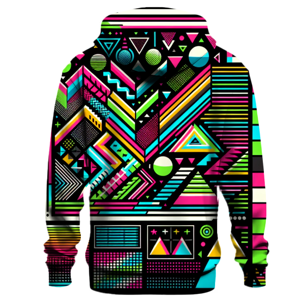 Rad Retro Geometrics Hoodie