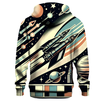 Retro Cosmic Voyage Hoodie