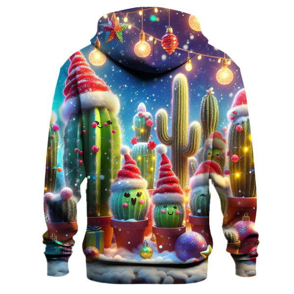 Christmas Cactus Party Hoodie