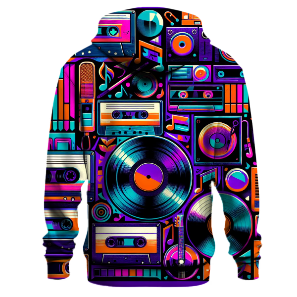 Classic 80s Music Icons Hoodie