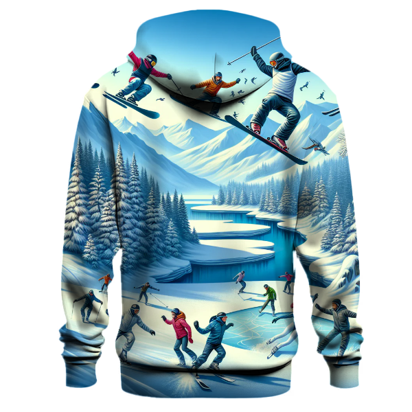 Winter Sports Action Hoodie Hoodie Styles