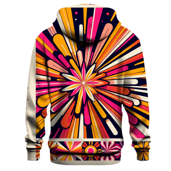 Vibrant Starburst Hoodie