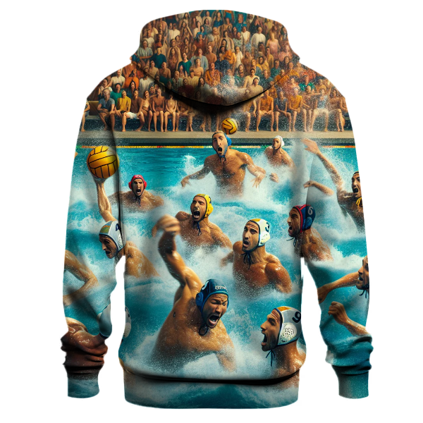 Water Polo - Splash Attack Hoodie Custom Hoodies