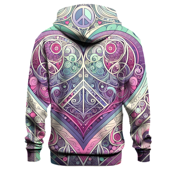 Hippie Heart Vibes Hoodie