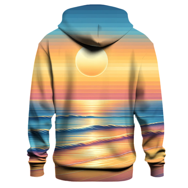 Sunset Beach Gradient Hoodie