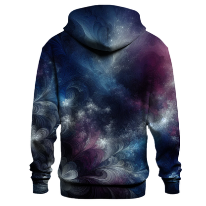 Midnight Floral Fantasy Hoodie