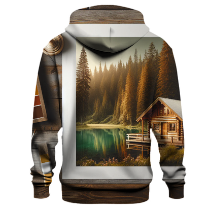 Rustic Cabin Escape Hoodie