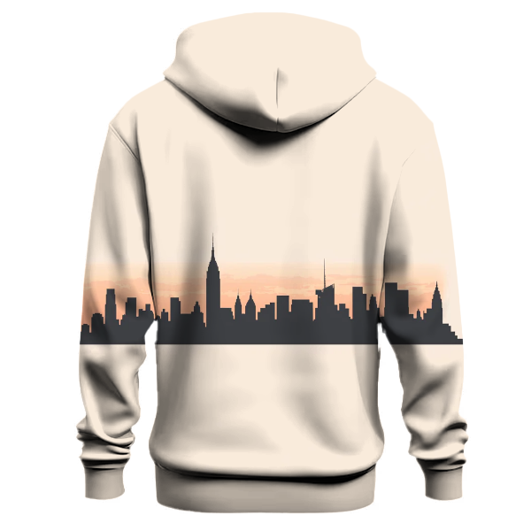 Cityscape Silhouettes Hoodie