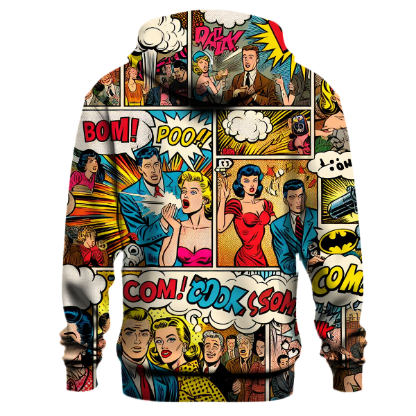 Retro Comic Pop Hoodie