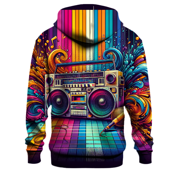 Boombox Rhythms Hoodie