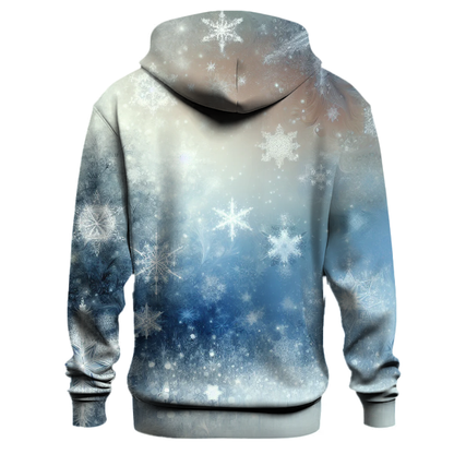 Joyful Christmas Snowflakes Hoodie