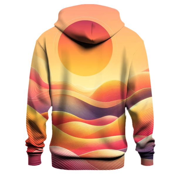 Summer Sunset Gradient Hoodie