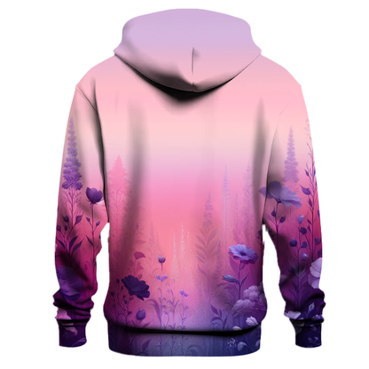 Floral Twilight Whisper Hoodie