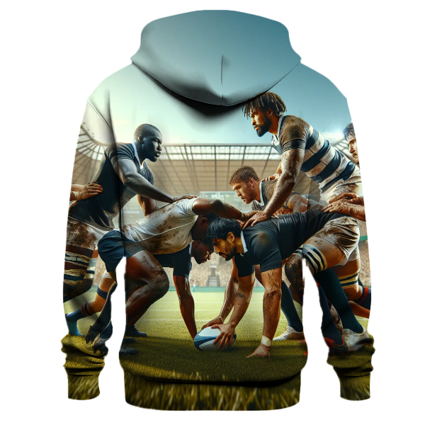 Rugby Field Charge Hoodie