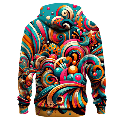 Funky Retro Vibes Hoodie