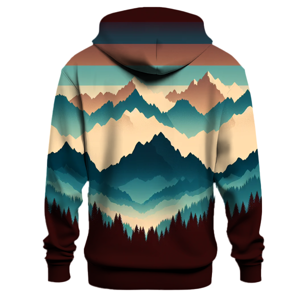 Mountain Range Vista Hoodie