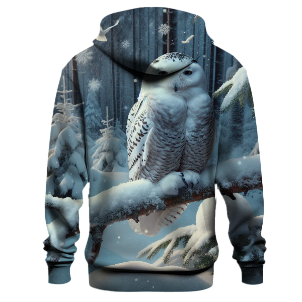 Snowy Owl Winter Hoodie