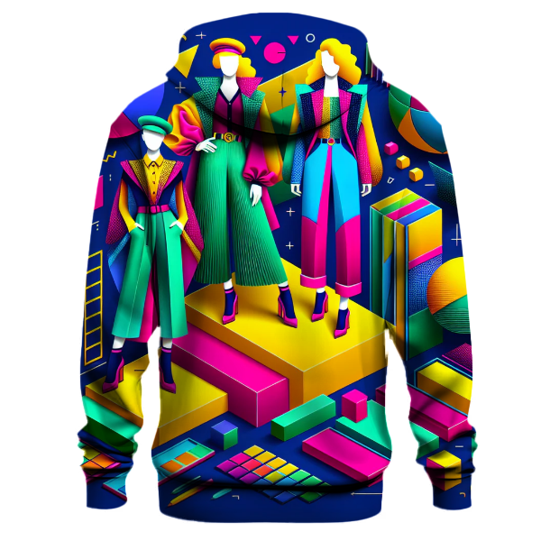 Radical Retro Patterns Hoodie