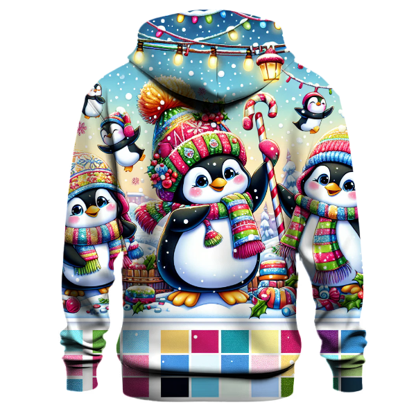 Cute Christmas Penguins Hoodie