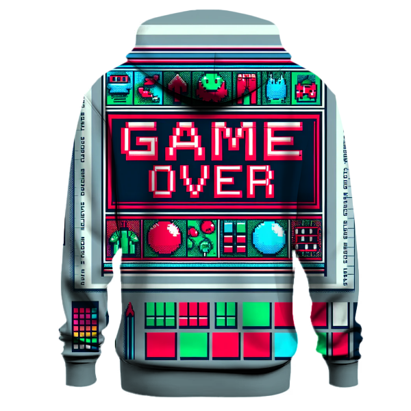 Retro Game Over Hoodie