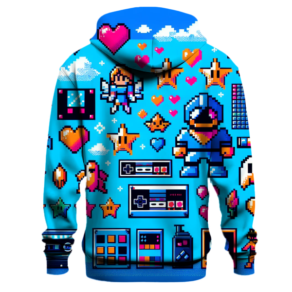 Pixel Pop Adventure Hoodie