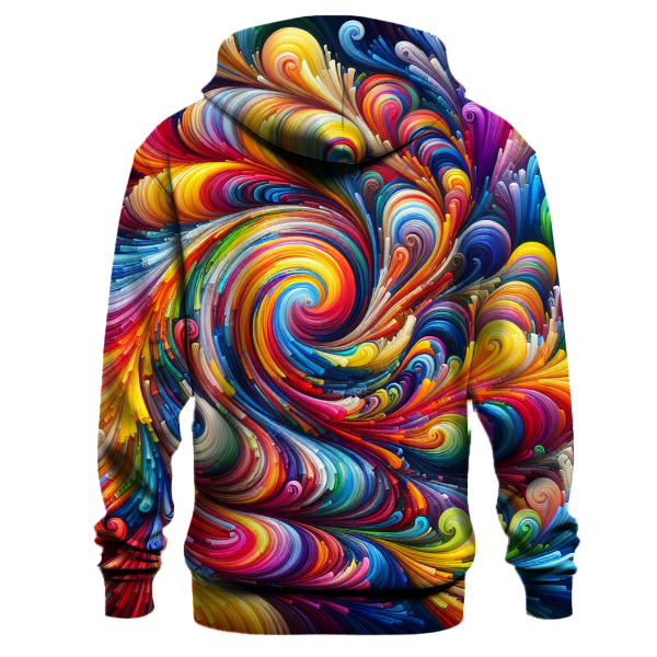 Colorful Rainbow Explosion Hoodie