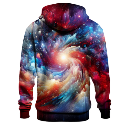 Firecracker Tie-dye Design Hoodie