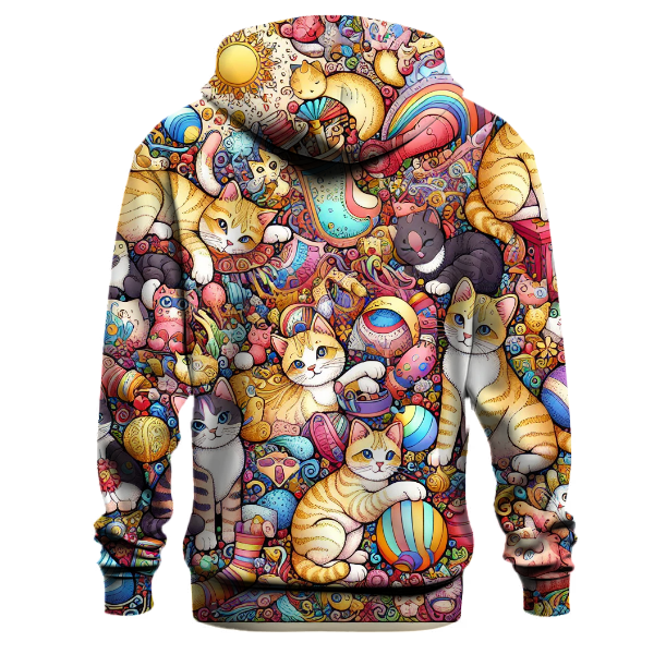 Whimsical Cat Kingdom Hoodie