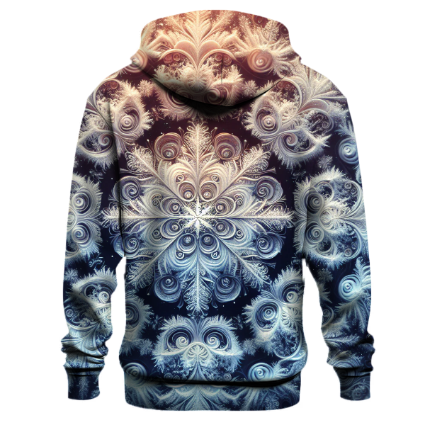 Snowflake Mandala Art Hoodie