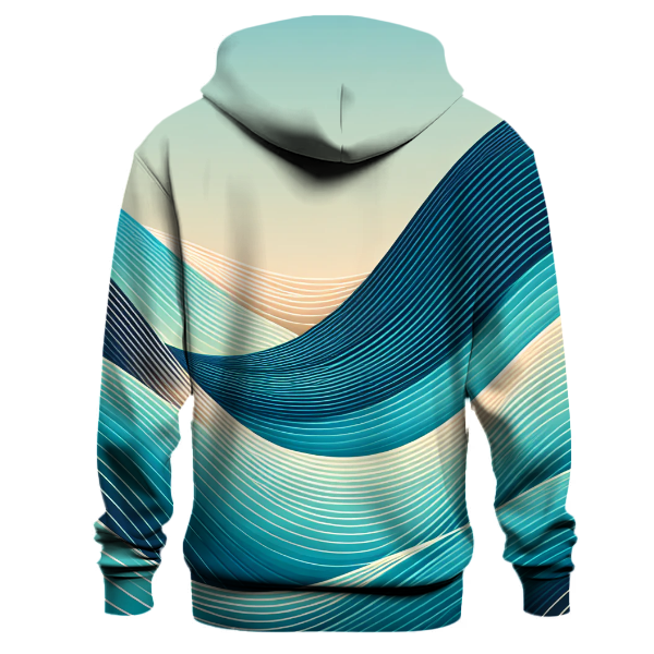 Ocean's Whisper Gradient Hoodie