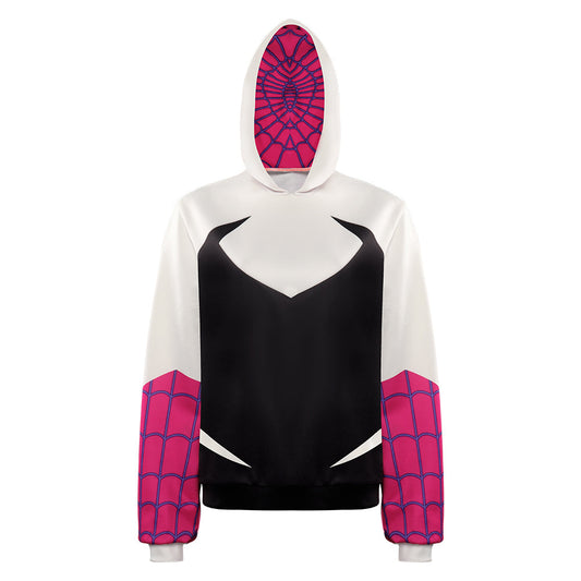 The Spider Verse  Gwen Stacy Costume Hoodie