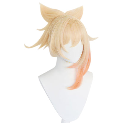 Genshin Impact Yoimiya Cosplay Wig