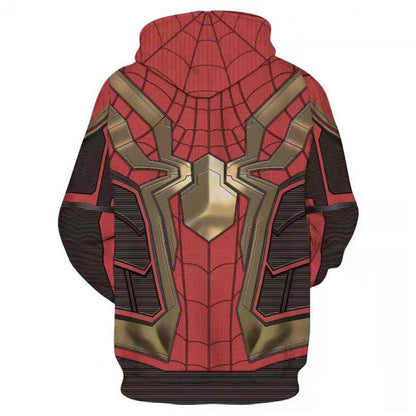 Iron Spiderman Cosplay Hoodie