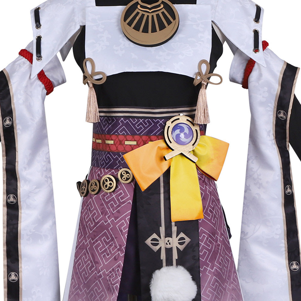 Genshin Impact Kujo Sara Cosplay Costume