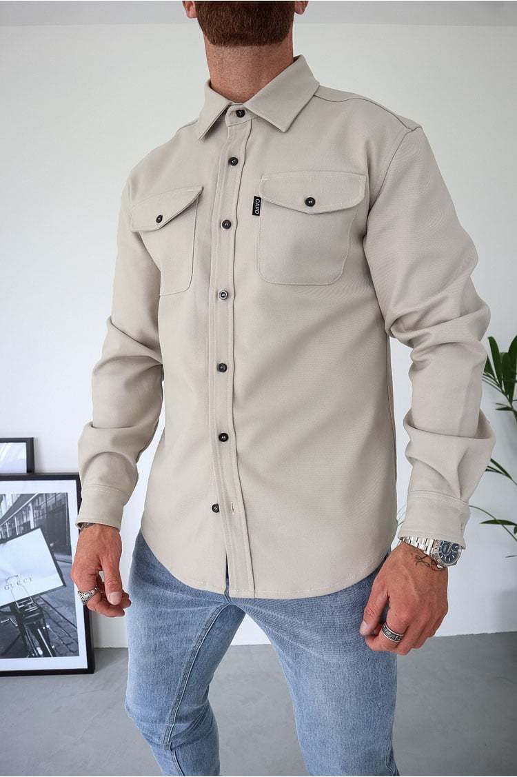 Button Down Shirt Jacket