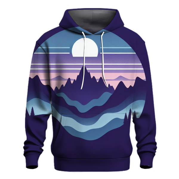 Dusk Over Mountains Hoodie