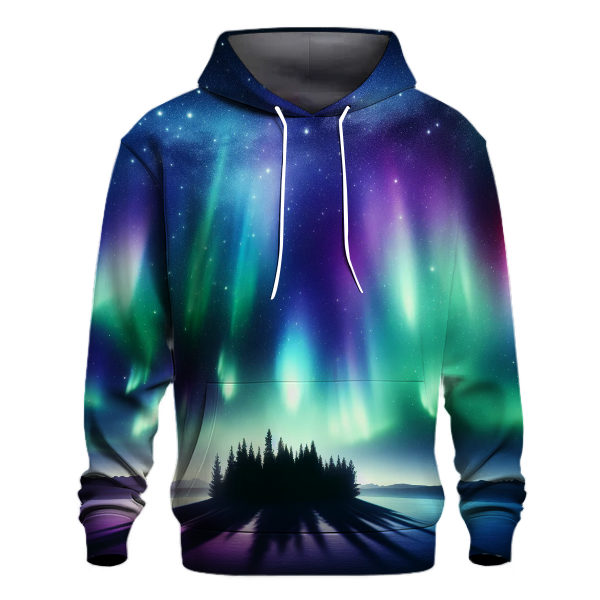 Dancing Aurora Lights Hoodie