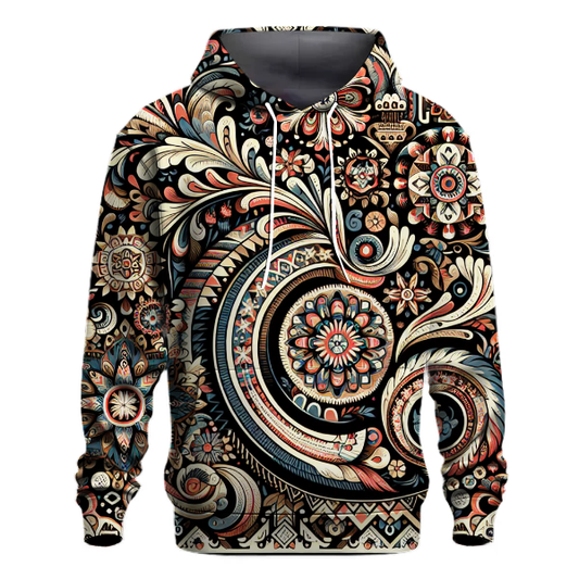 Folk Art Celebration Hoodie