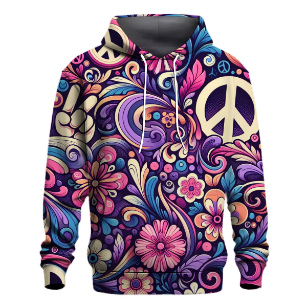 Peaceful Groovy Vibes Hoodie