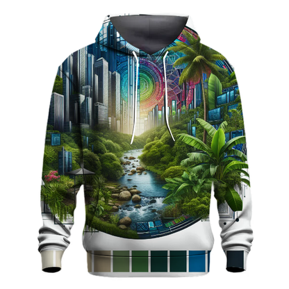 Cyber Jungle Attire Hoodie