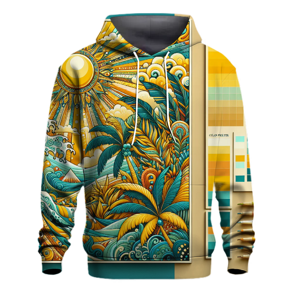 Electric Summer Vibes Hoodie