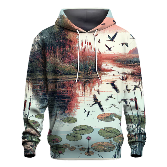 Wetland Wonder Hoodie Designer Hoodies